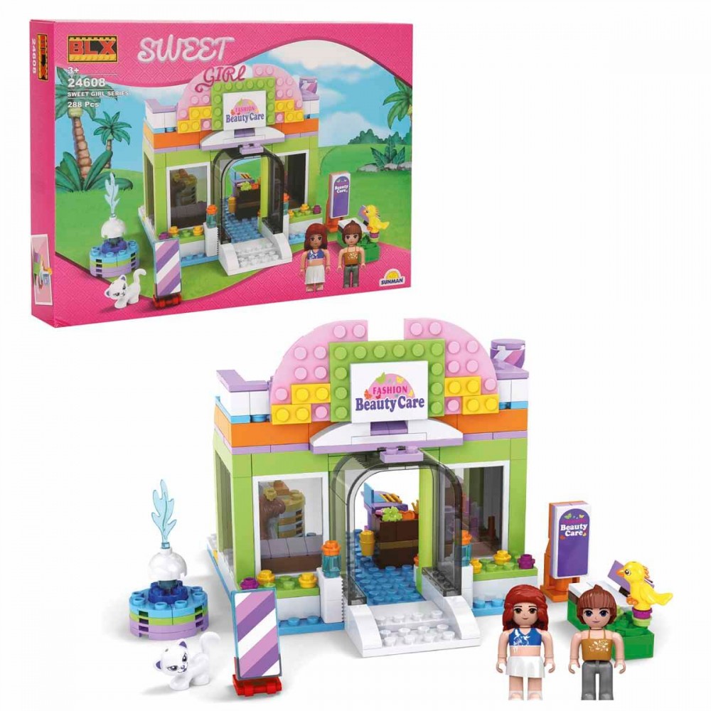 288 PARÇA SWEET GIRL GÜZELLİK SALONU LEGO (12)