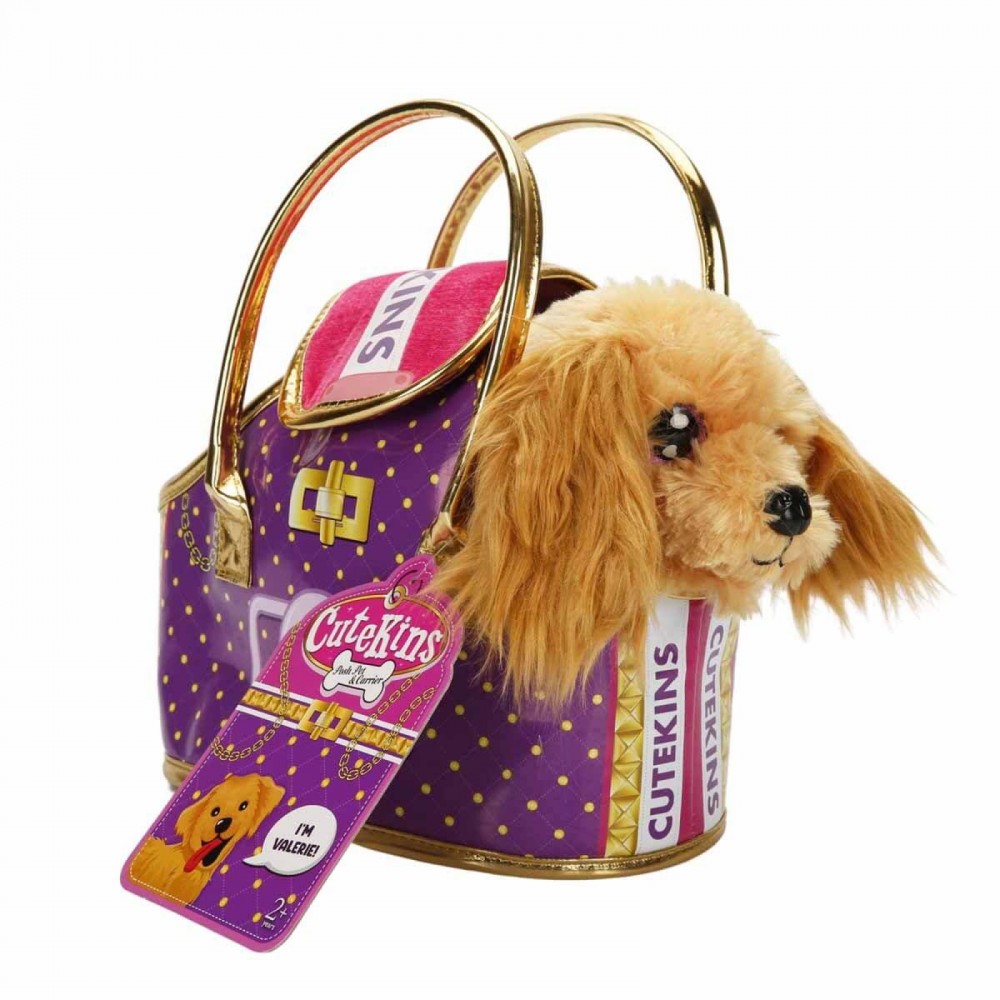 CUTEKİNS TAŞIMA ÇANTALI PELUŞ KÖPEK (6)