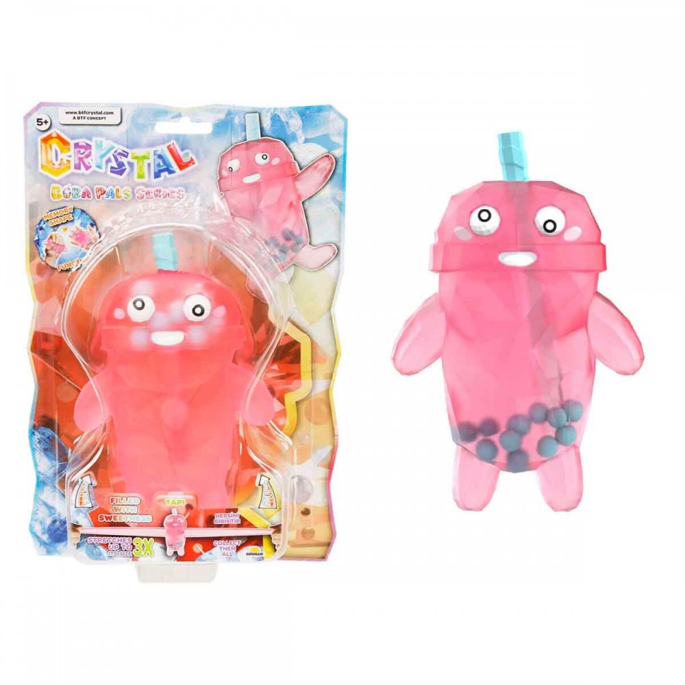 CRYSTAL BUBBLE TEA BOBA PALS SERİSİ STRETCH FİGÜR (12)