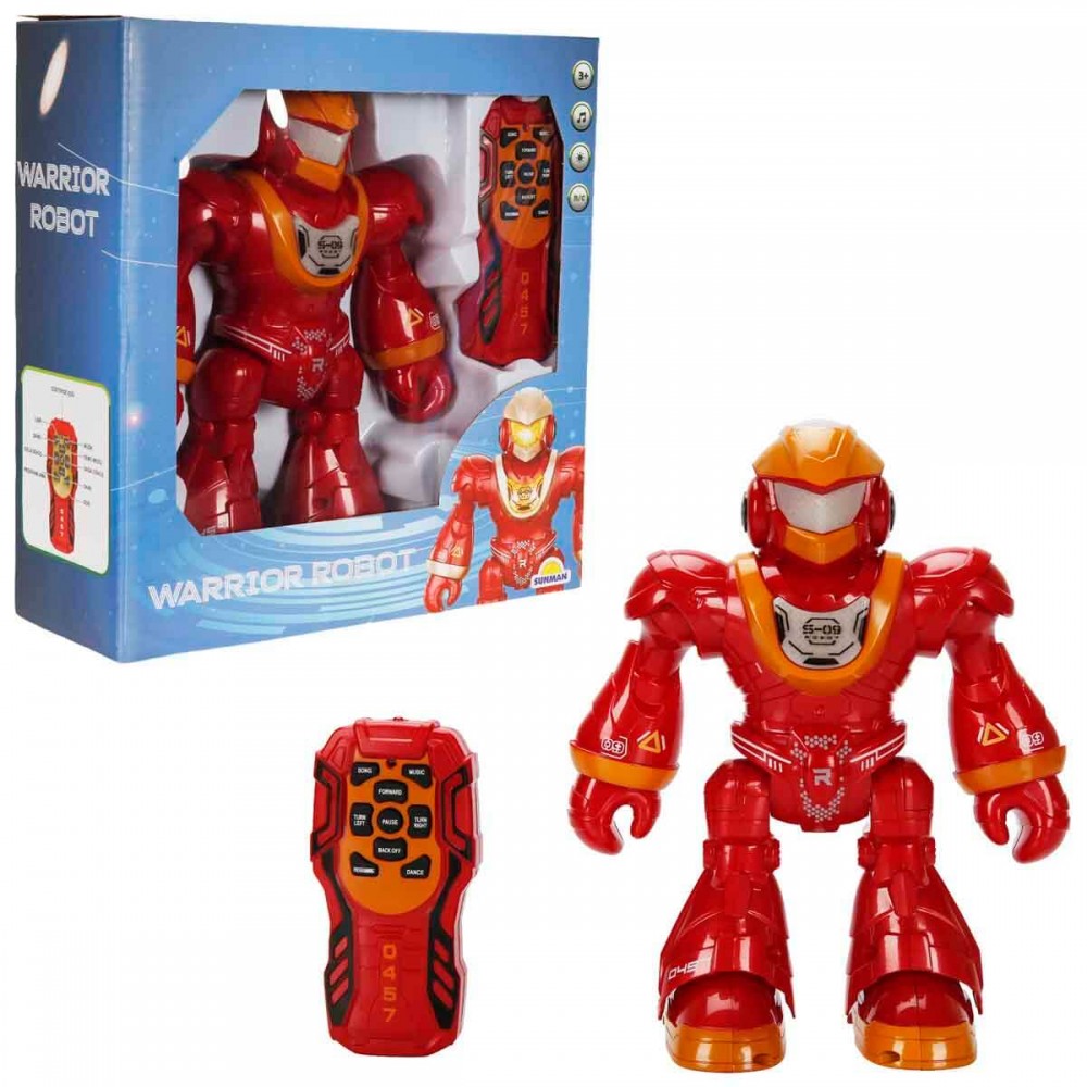 U.K SESLİ VE IŞIKLI SAVAŞÇI ROBOT (18)