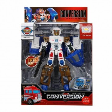 1:24 SESLİ VE IŞIKLI DÖNÜŞEBİLEN ROBOT 22 CM (12)