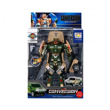 1:24 SESLİ VE IŞIKLI DÖNÜŞEBİLEN ROBOT 22 CM (12)