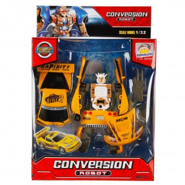 1:32 SESLİ VE IŞIKLI ROBOT TRANSFORMERS (60)