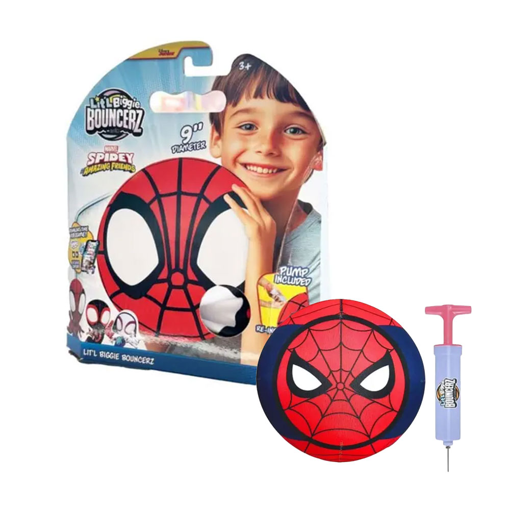 SPIDER MAN PELUŞ ŞİŞİRİLEBİLİR ZIPLAMA TOPU (9)