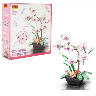 581 PARÇA BLX-FLOWER SET ORKİDE LEGO (12)