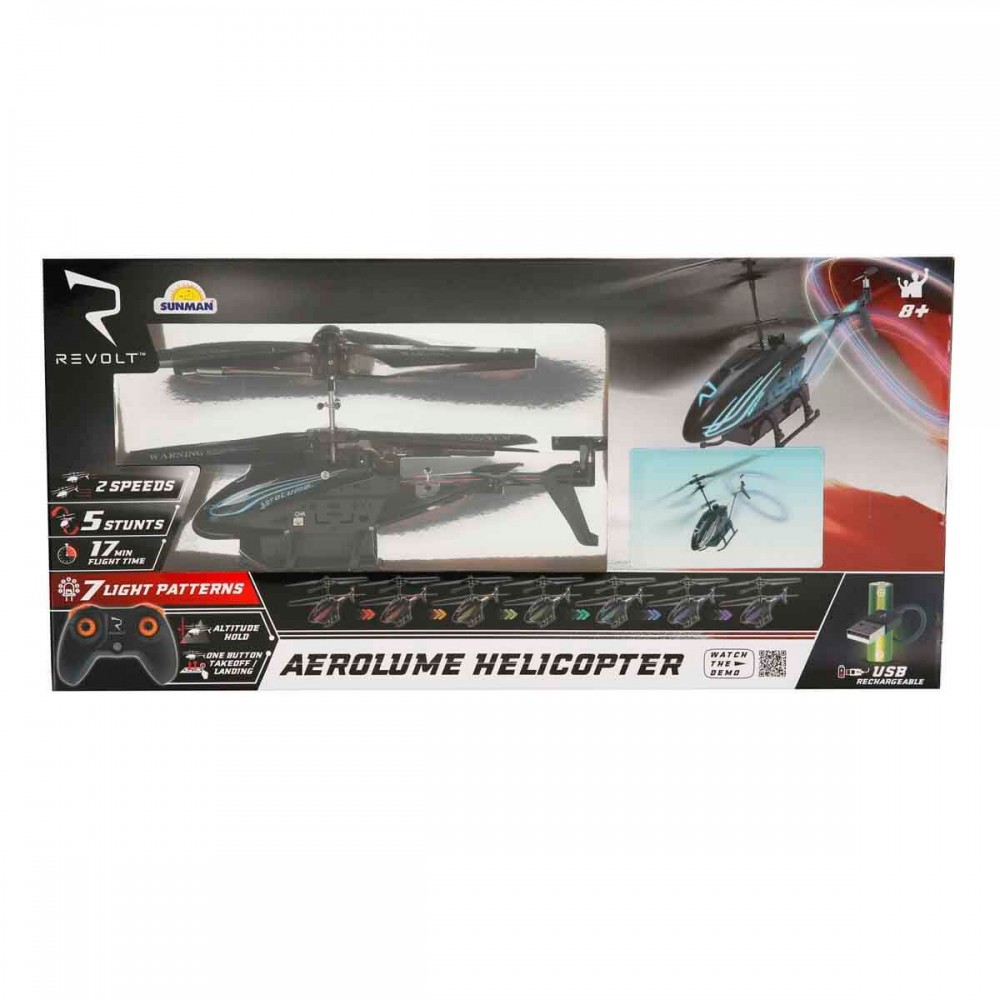 U.K IŞIKLI USB ŞARJLI 3 KANAL AEROLUME HELİKOPTER (6)