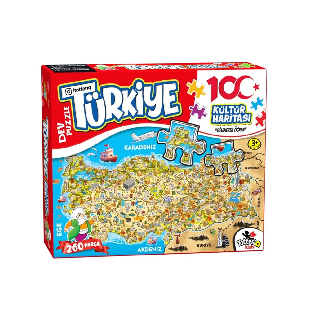 TÜRKİYE KÜLTÜR HARİTASI PUZZLE (24)