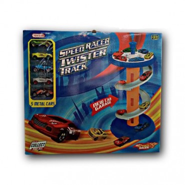 SPEED RACER TWİSTER TRACK 5 METAL CARS (12)