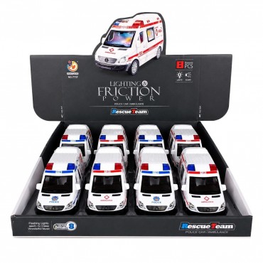 8'Lİ PAKETTE SÜRTMELİ SESLİ POLİS-AMBULANS (72)