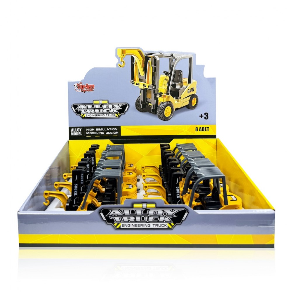 8'Lİ PAKETTE SÜRTMELİ METAL FORKLİFT (72)