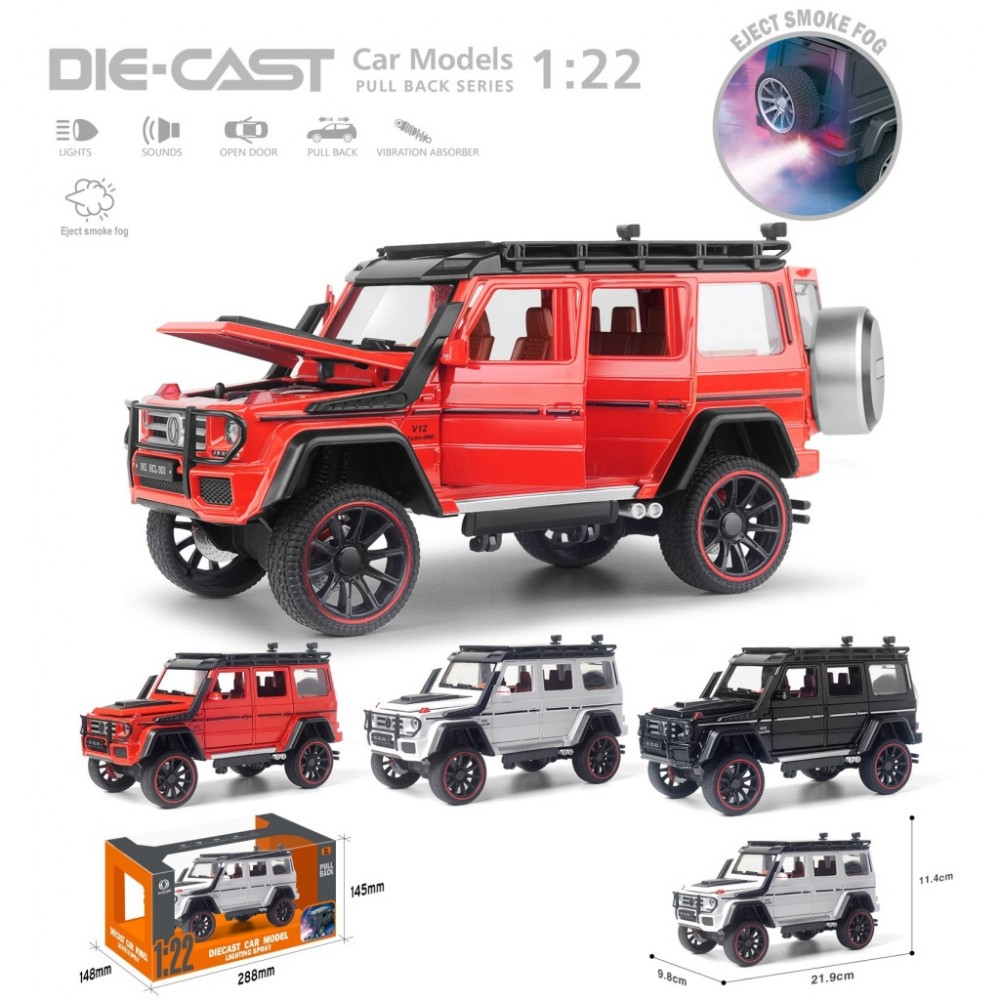 1:22 ÇEK BIRAK BUHARLI G-SERİSİ METAL JEEP (18)