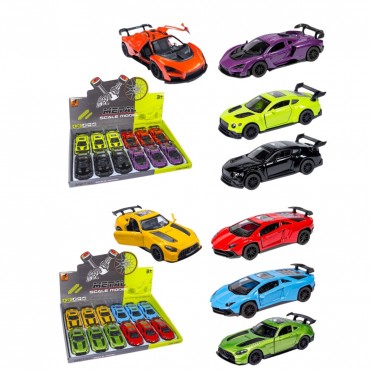 12'Lİ PAKETTE 1:36 METAL ÇEKBIRAK ARABA (144)