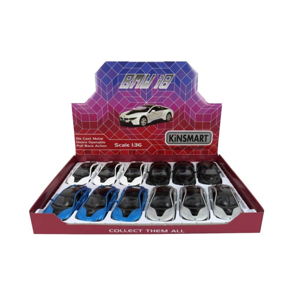 12'Lİ PAKETTE 1:36 ÇEK BIRAK BMW İ8 (72)
