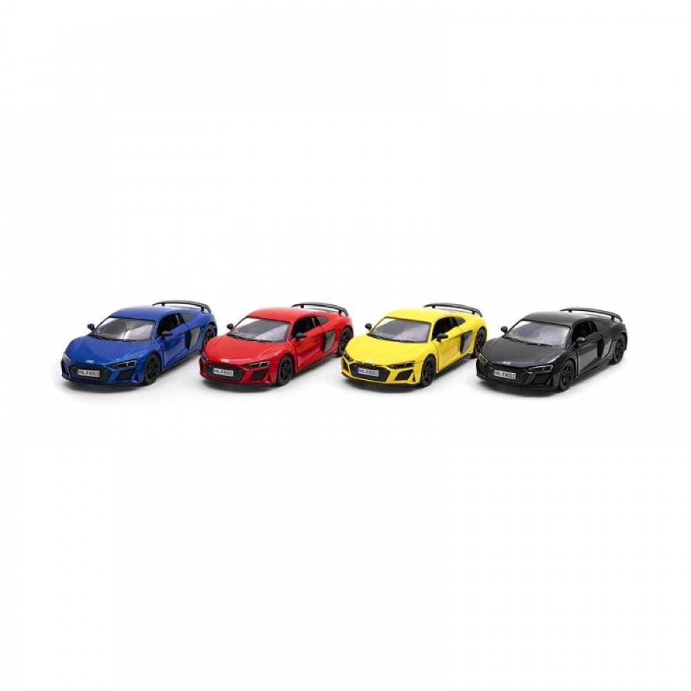 12'Lİ PAKETTE 1:36 ÇEK BIRAK 2020 AUDI R8 COUPE  (72)
