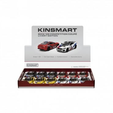 12'Lİ PAKETTE 1:38 ÇEK BIRAK BMW M8 COMPETİTİON COUPÉ LİVERY EDİTİON (72)