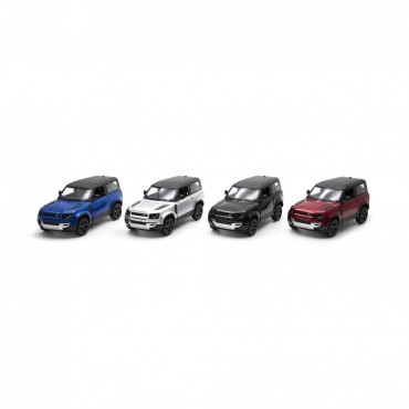 12'Lİ PAKETTE 1:36 ÇEK BIRAK LAND ROVER DEFENDER 90 (72)