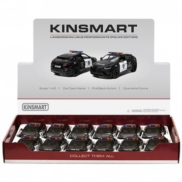 12'Lİ PAKETTE 1:40 ÇEK BIRAK LAMBORGHİNİ URUS POLİS (72)