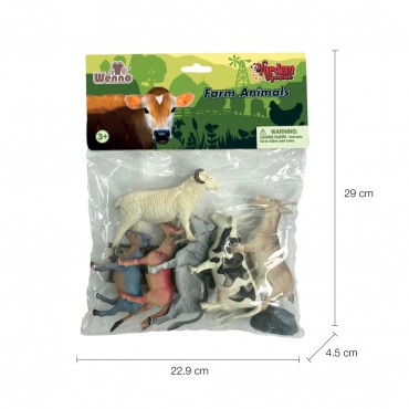 PVC 10 PCS ÇİFTLİK HAYVANLARI (30)