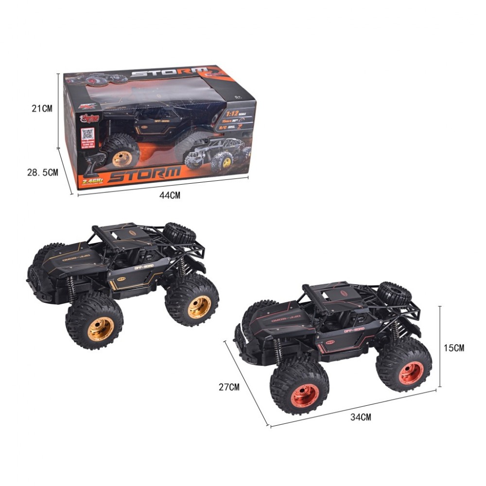U.K 1:12 ŞARJLI HIZLI OFF ROAD STORM ARABA (4)
