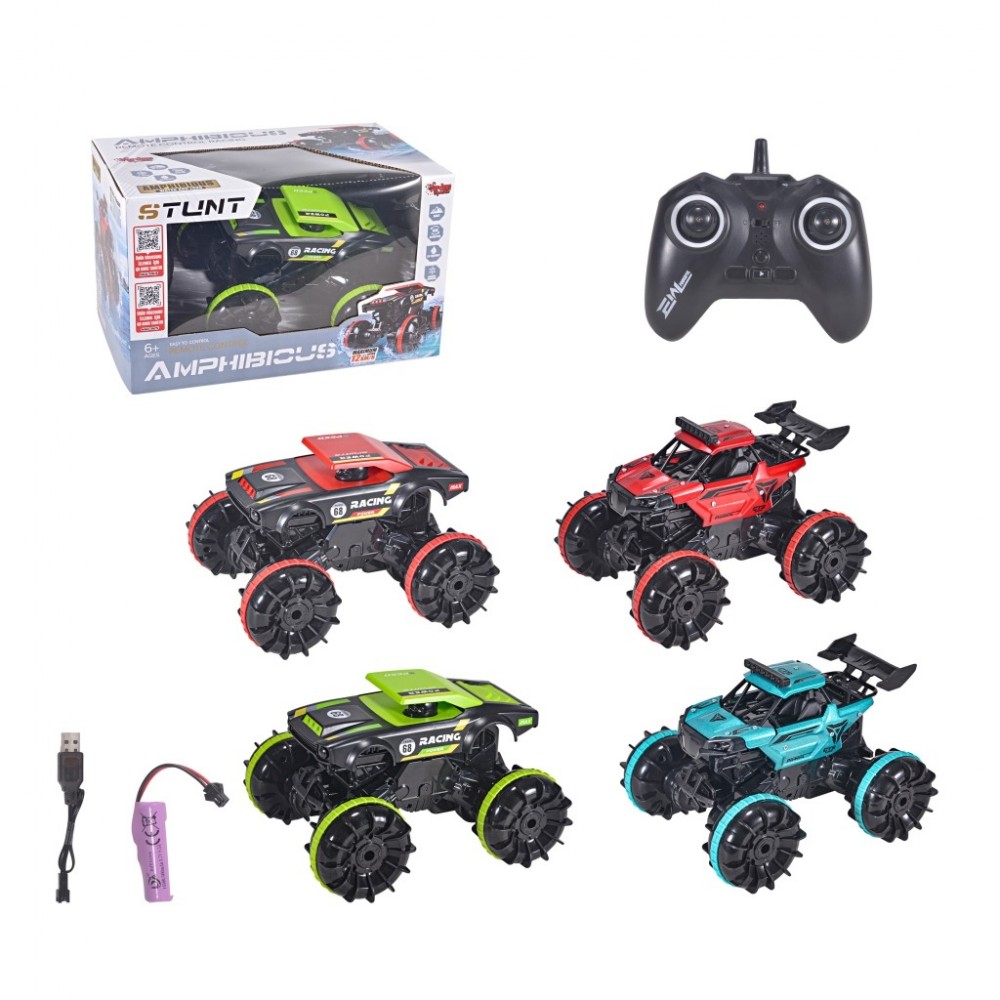 U.K ŞARJLI AMFİBİ SUDA GİDEN OFF ROAD STUNT ARABA (12)