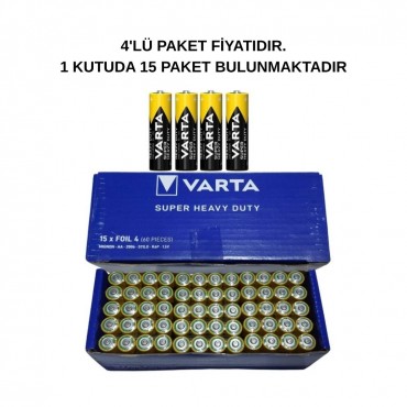15'Lİ KUTUDA VARTA KALEM ...