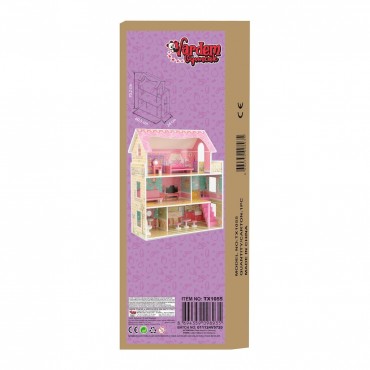 (70,2X60,5X24CM) 10 PARÇA AHŞAP EV SETİ (1)