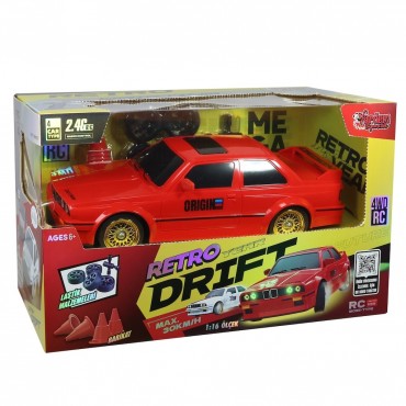 U.K 1:16 ŞARJLI 30KM/H 4X4 RETRO DRİFT ARABA (6)