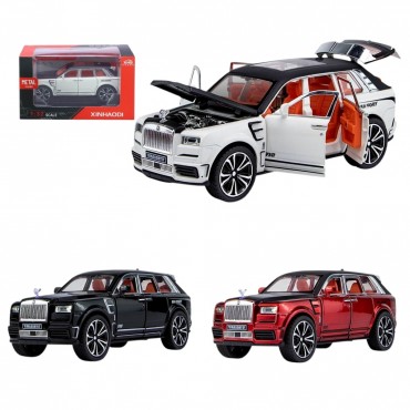 KUT. 1:32 SESLİ VE IŞIKLI RR JEEP (24)