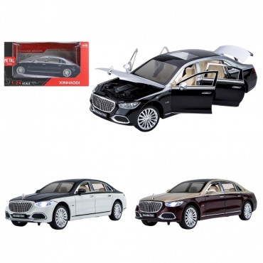 KUT. 1:24 SESLİ VE IŞIKLI MB MODEL ARABA (18)