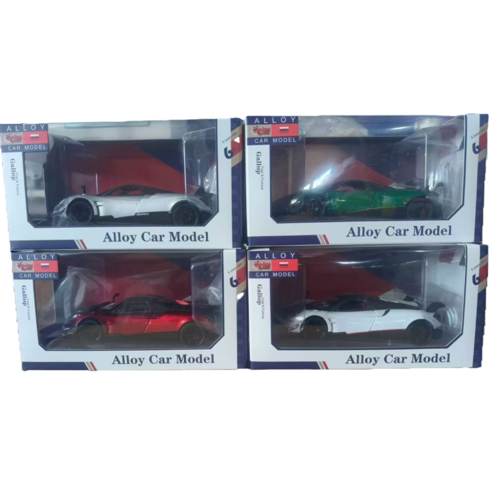 KUT. 1:24 SESLİ VE IŞIKLI ŞARJLI MODEL ARABA (24)
