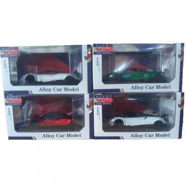 KUT. 1:24 SESLİ VE IŞIKLI ŞARJLI MODEL ARABA (24)
