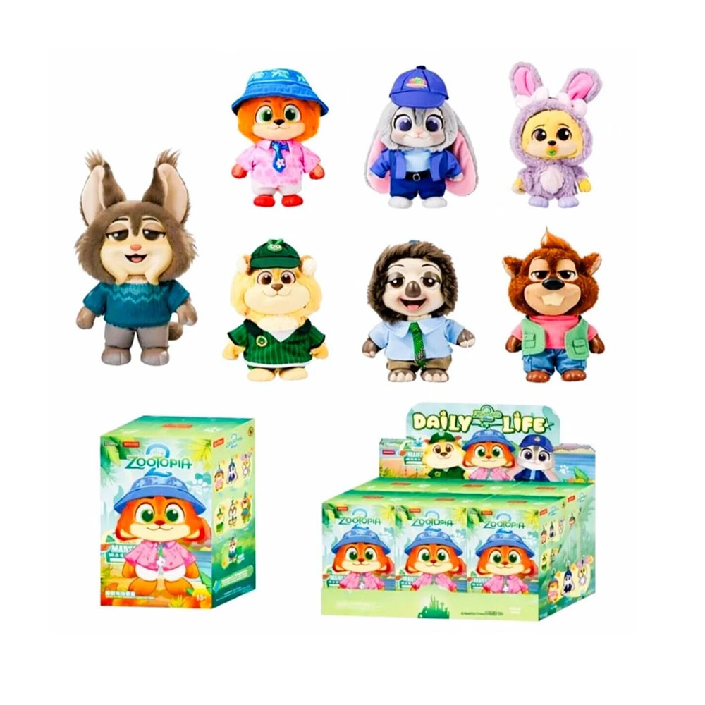 **KUT. SÜPRİZ PAKET ZOOTOPIA 2 PELUŞ (240)